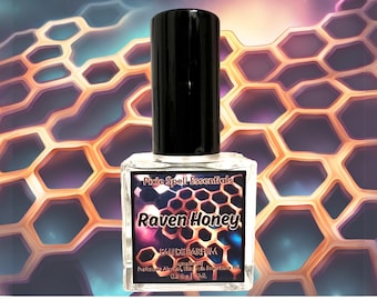 Raven Honey Fragrance | Warm Honey, Nutmeg, Ginger, Tobacco, Hints of Smoke, Incense and Cedarwood