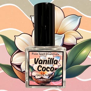 Vanilla Coco Fragrance | White Florals, Sandalwood, Milky Coconut, Vanilla Bourbon