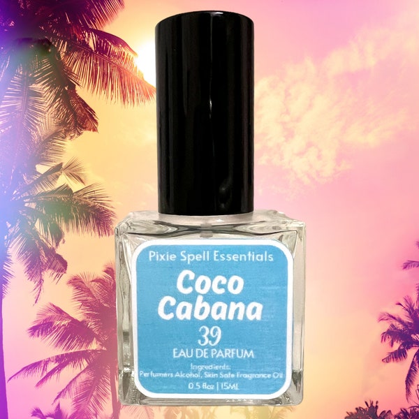 Parfum Coco Cabana 39 (inspiré de Coco Cabana 39 Cheirosa de SDJ) crème de noix de coco verte, orchidée, praliné grillé