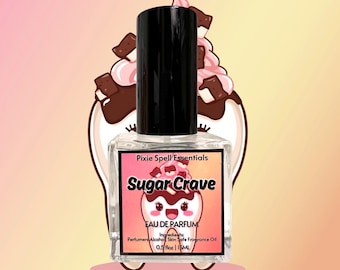 Sugar Crave Fragrance | An Inspired Fragrance | Bergamot, Candied Ginger, Chocolate Marshmallow, Jasmine, Coconut Milk, Creamy Vanilla, Ch..