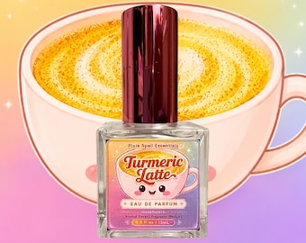 Turmeric Latte Fragrance | An Inspired Fragrance | Warm Spice Accord, Turmeric, Tonka Bean, Soft Gardenia, Creamy Vanilla