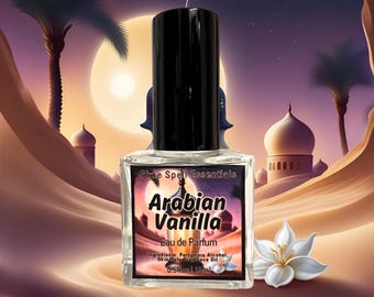 Arabian Vanilla Fragrance | Vanilla Orchids, Tonka Absolute, Caramel, Amber Woods