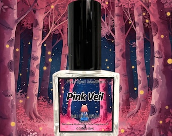 Pink Veil Fragrance | An Inspired Fragrance | Italian Bergamot, Vetiver, Lotus Flower, Tonka Bean, Cashmere Woods, Cotton Candy