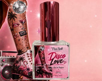 Disco Love Fragrance | An Inspired Fragrance | Raspberry Tropical Punch Scent | Coconut Palm Sugar and Sandalwood