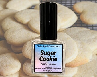 Sugar Cookie Fragrance. Milk, Buttery Dairy Notes, Sugar Cookie Bakery, Vanilla and Spices. Eau de Parfum, Perfume Oil.