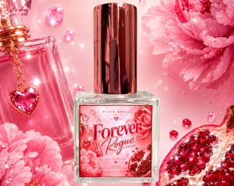 Forever Rogue Fragrance | An Inspired Fragrance | Pomegranate | Red Peony | Vanilla Rum | Oak Wood | Eau De Parfum | Perfume Oil