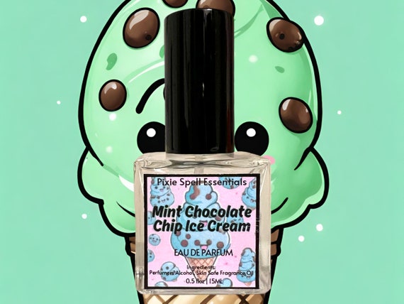 Mint Chocolate Chip Ice Cream. Fresh Mint, Vanilla Cream, Milk Chocolate Chips, Hints Of Sugar Waffle Cone.
