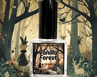 Vanilla Forest Fragrance | An Inspired Fragrance | Creamy Vanilla, Golden Caramel, Smoky Amber, Pear, Rose, Warm And Woody, Parfum, Perfume