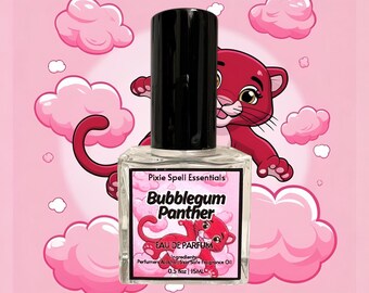 Bubblegum Panther (Inspired by Pink Panther by House Of Silage) Juicy  Strawberry, Apple, Bubblegum, Orange Blossom, Heliotrope, Magnolia,
