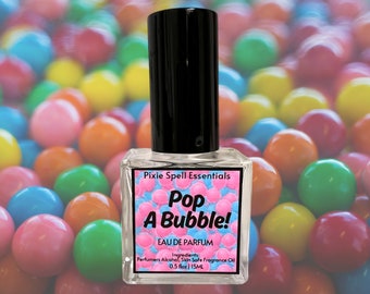 Pop A Bubble Fragrance. Juicy Childhood Bubblegum, Strawberry, Orange, Pineapple, Banana, Cherry, Peach, Vanilla. Parfum Or Oil.