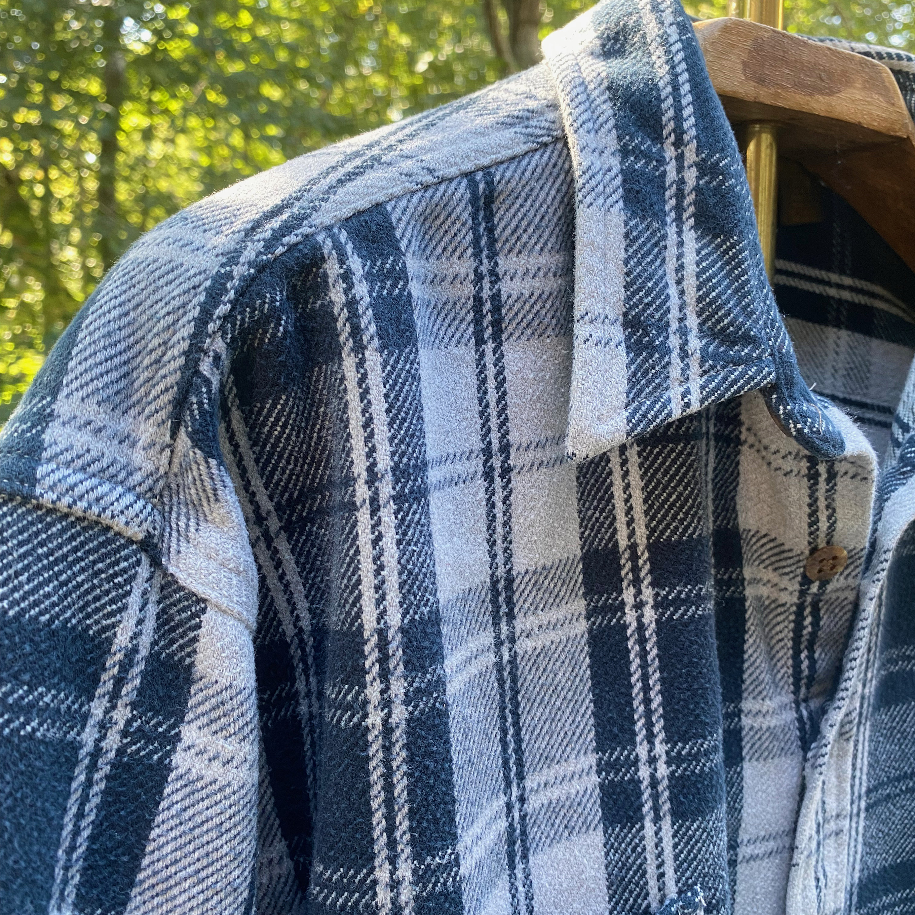 Vintage 90s St. John's Bay Grey Heavyweight Plaid Flannel Shirt - Etsy