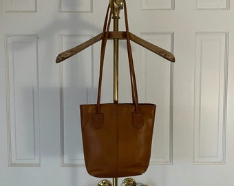 Vintage 00s Boulder Ridge Brown Leather Shoulder Bag