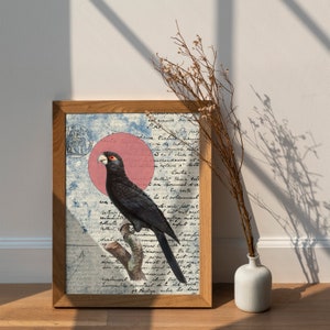 Bird Boho Downloadable Art, Cool Wall Decor for your home, nursery, office, gallery wall. Unique and economical art, nature inspired art