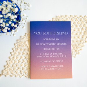 A Perfect Forever - Wedding Greeting Card