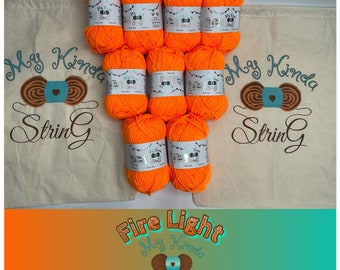 Fire Light Color My Kinda String Yarn