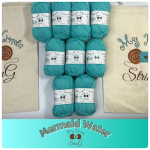 Mermaid Water Color My Kinda String Yarn