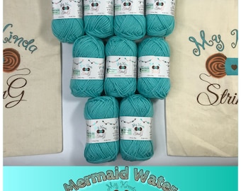Mermaid Water Color My Kinda String Yarn