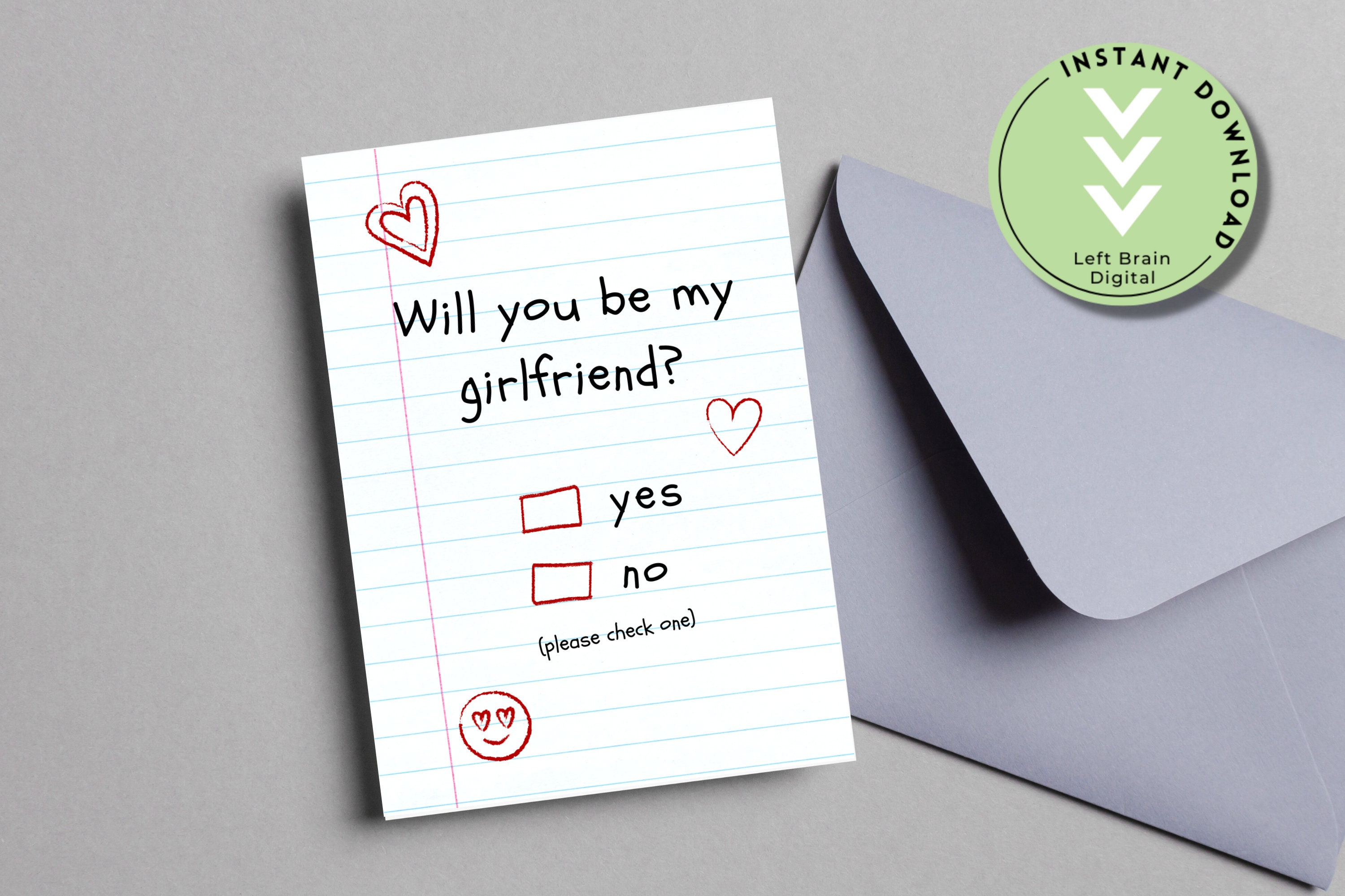 Will you be my girlfriend? Art Print for Sale by letterbrighter