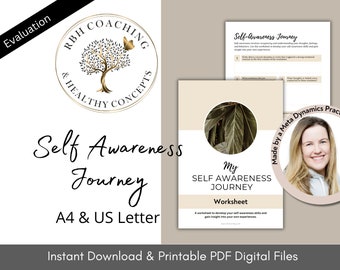 Parcours de conscience de soi Imprimable, Psychologique, Emotionnel, Pensées, Sentiments, Comportements, Professionnel - Santé mentale Télécharger le PDF