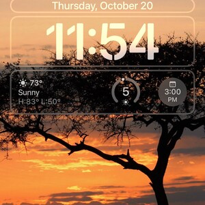 Open Air Series for iOS: Safari Sunset