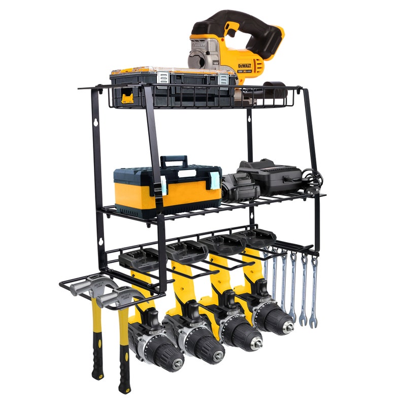 Power Tool Organizer Wall Mount Tool Organizer Tool Holder and Drill
