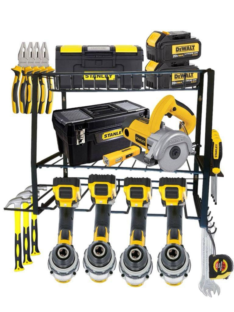 Power Tool Organizer Wall Mount Tool Organizer Tool Holder and Drill