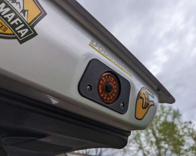 5th Gen 4Runner Rear Hatch Scene Light Mounts (Fits KC Cyclone V2)