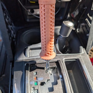 Shift knob - ODI/Vans handlebar grip with lock ring - Toyota
