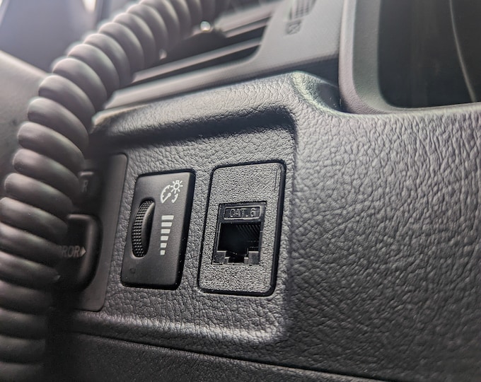 GMRS / Radio Mic Port - 5th Gen 4Runner - Industrial Nylon