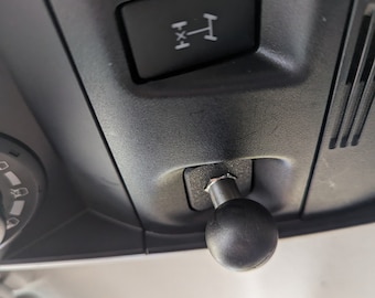 5th Gen Toyota 4Runner Overhead Console Accessory Ball Mount (SOS Blank)