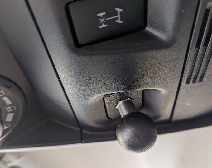 5th Gen Toyota 4Runner Overhead Console Accessory Ball Mount (SOS Blank)