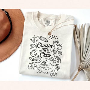 Custom Cruise Tee, Matching Family Cruise Shirt, Cruise Squad Vacation Shirt, Funny Cruise Gift, Group Trip Shirt, Cruise Crew T-Shirt