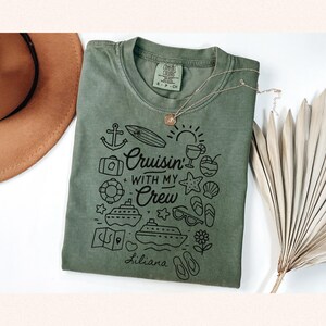 Custom Cruise Tee, Matching Family Cruise Shirt, Cruise Squad Vacation Shirt, Funny Cruise Gift, Group Trip Shirt, Cruise Crew T-Shirt