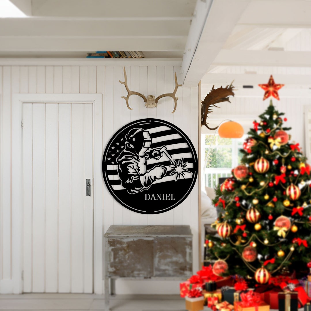 Welder Giftcustomized Metal Welding Name Signsign for Etsy