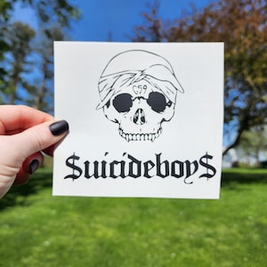 SuicideBoys Decal - G59 - SuicideBoys Sticker -SuicideBoys Car Decal - SuicideBoys Car Sticker