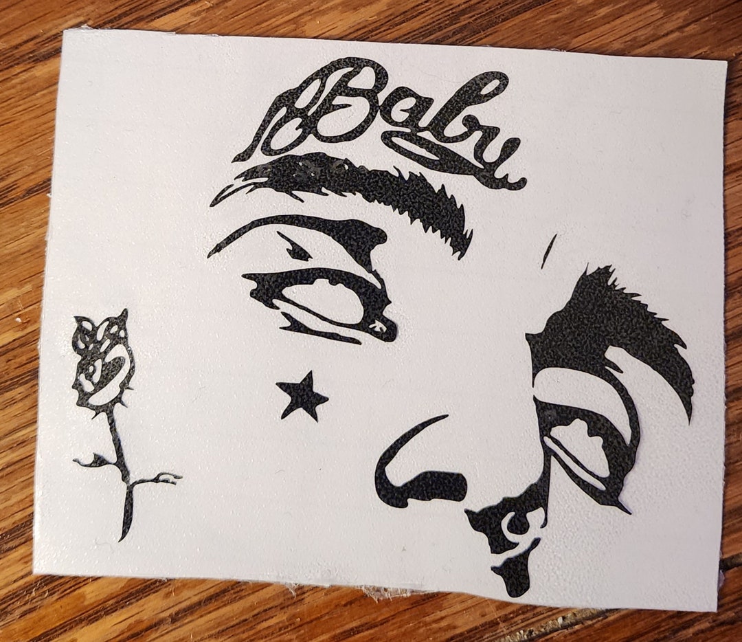 Lil Peep Face Tattoo Decal - Lil Peep Stickers - Lil Peep Car Decal ...