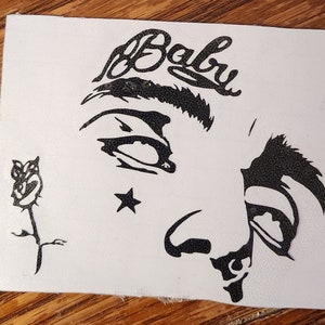 Lil Peep Face Tattoo Decal - Lil Peep Stickers - Lil Peep Car Decal - Lil Peep - Lil Peep Car Sticker - Lil Peep Car - Lil Peep Merch