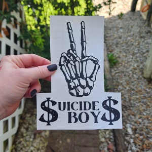 SuicideBoys Decal - Suicideboys Car Accessories - SuicideBoys Stickers - SuicideBoys