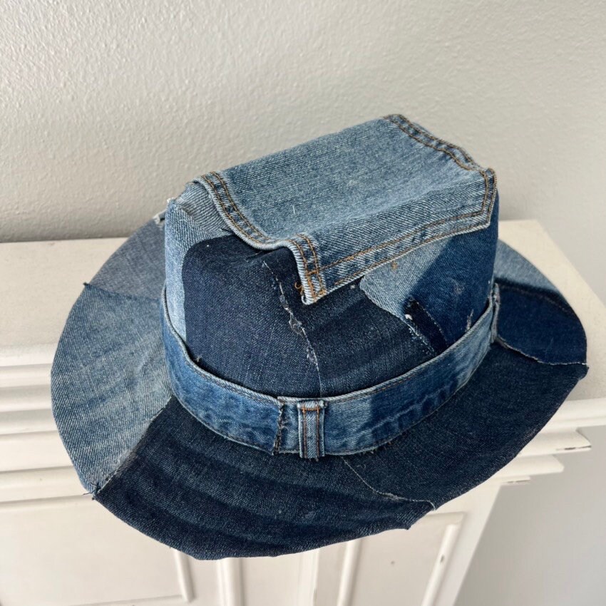 Denim Jean Cowboy Hat, Justin Timberlake Inspired Etsy UK