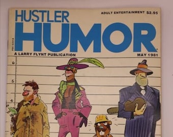 Hustler Humor Adult Magazine; May 1981