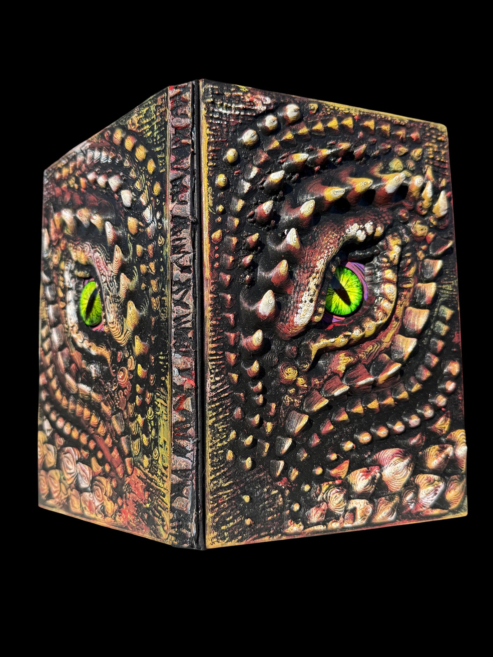 Dragon Notebook Handmade 3D Dragon Journal – Fantasy Notebook With 3D Printed and Hand ...