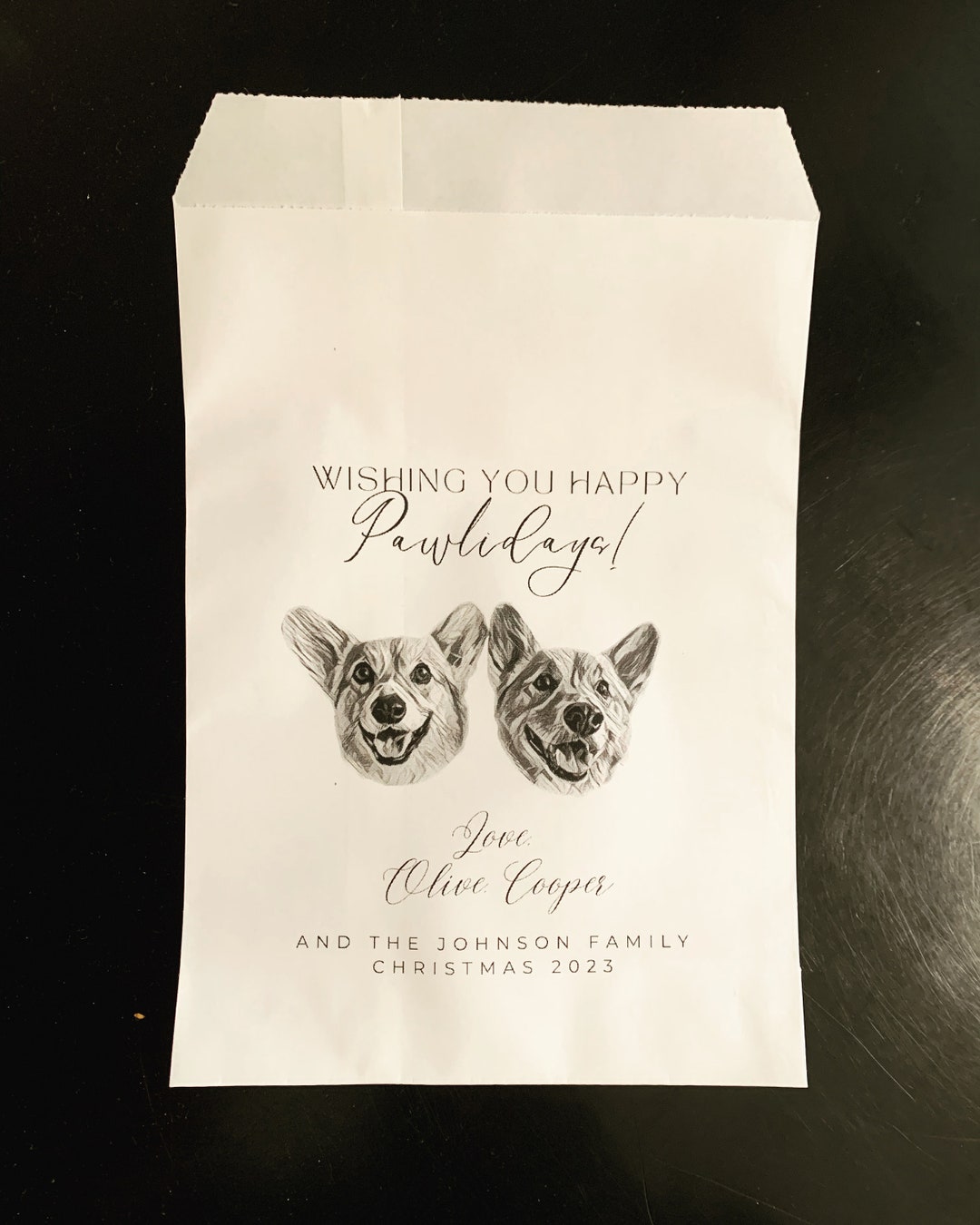 25 Wedding Doggie Bag Wedding Doggy Bag Dog Treat Bag Wedding Dog Treat