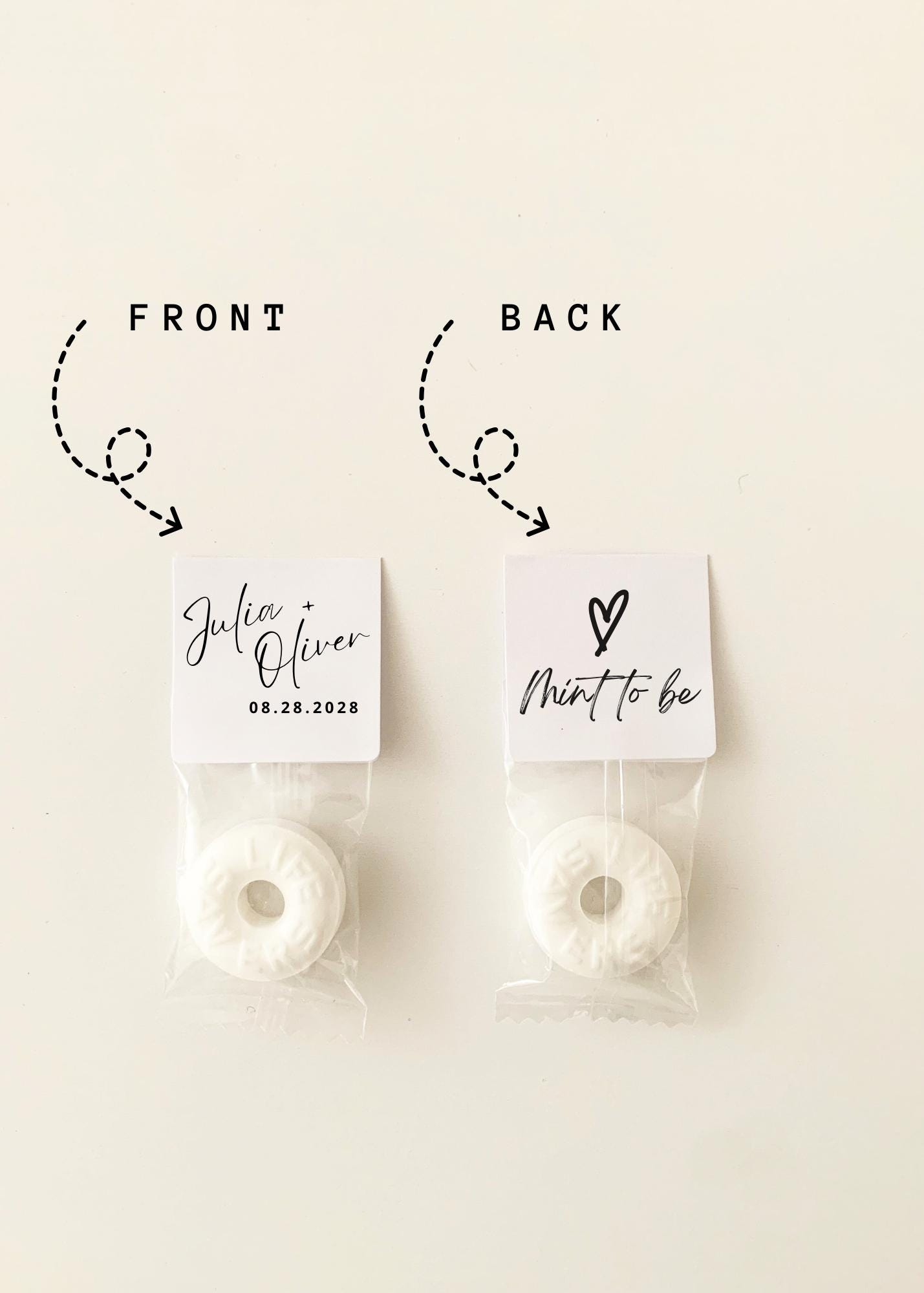 105 Personalized Mint to Be Wedding Favors | Bulk Personalized Party ...