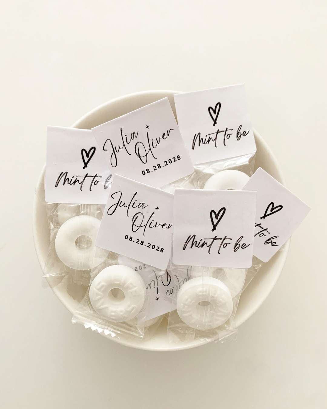 105 Personalized Mint to Be Wedding Favors | Bulk Personalized Party ...