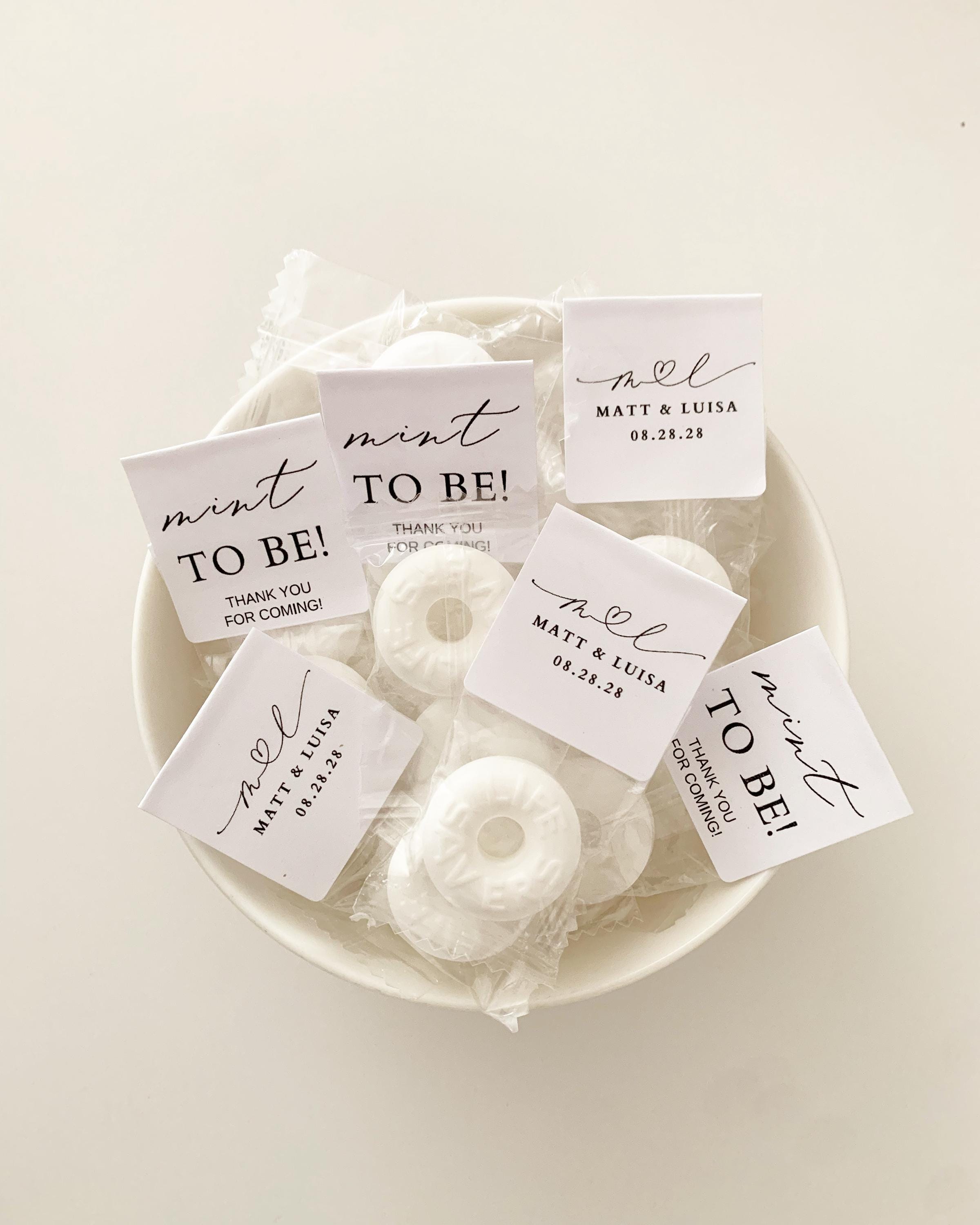 105 Personalized Mint to Be Wedding Favors | Bulk Personalized Party ...