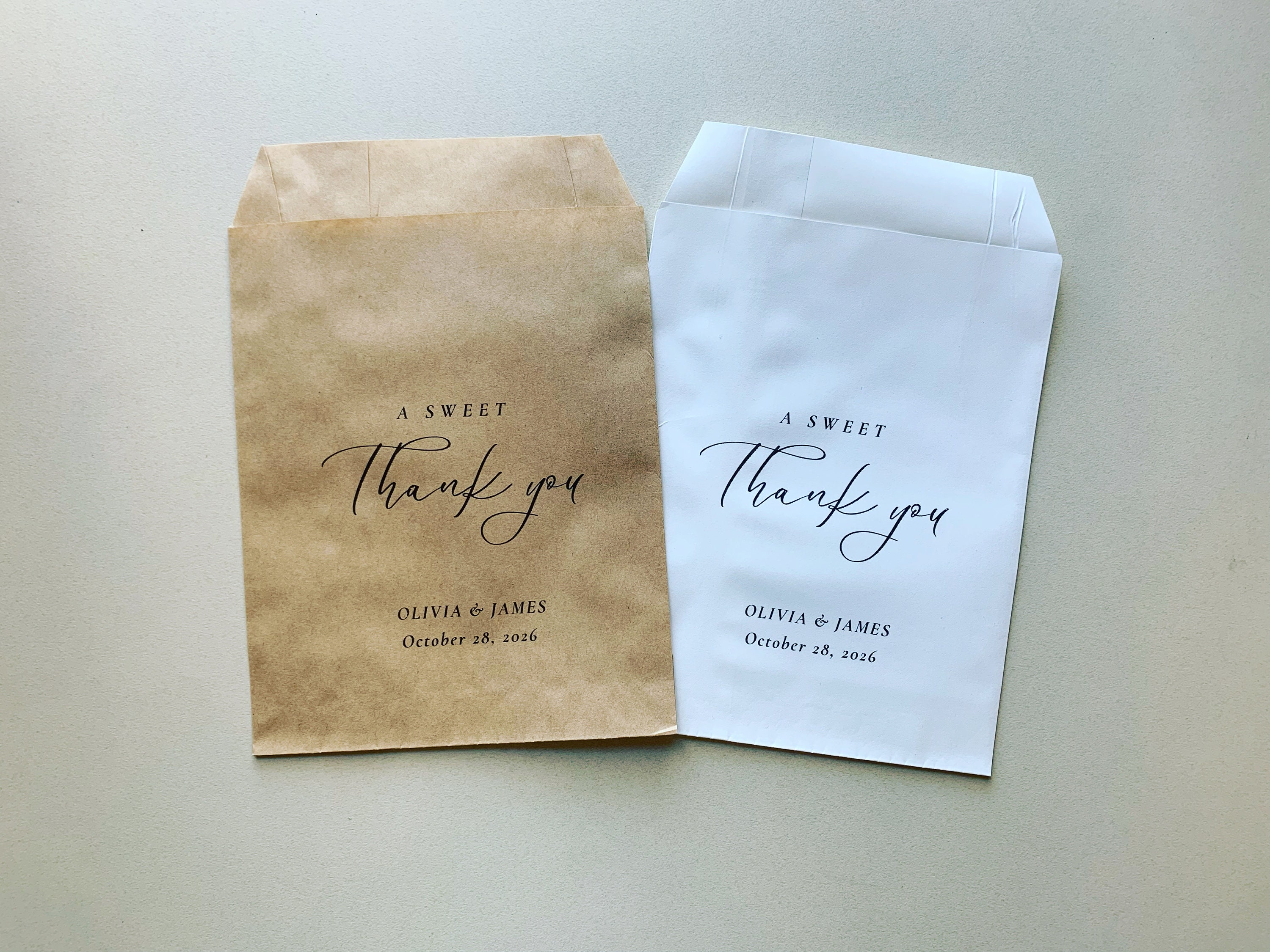 25 Eine süße Dankeschön-Geschenktüte || Hochzeitsgeschenktüte, Donuttüten, Keksgeschenktüte, Love is Sweet Bag, Brautparty-Geschenktüte