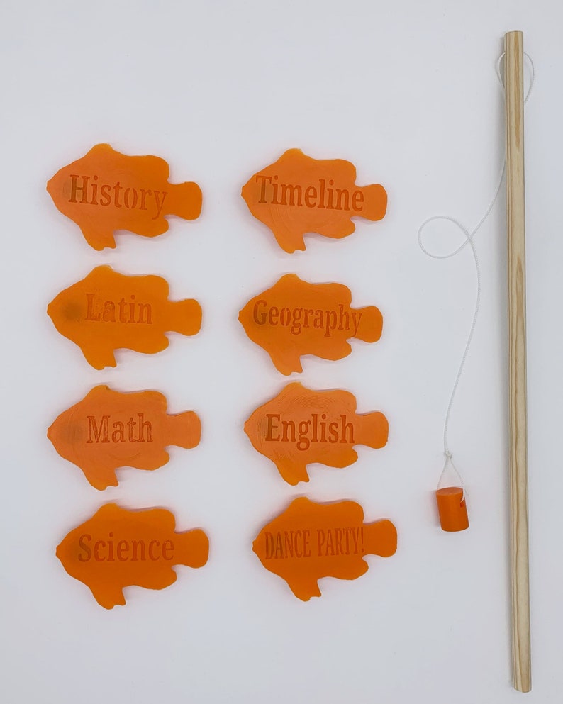 Classical Conversations Fishing Review Game Etsy