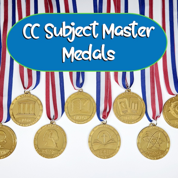 CC Subject Master Medals, Cycle 3 - Individual Subjects