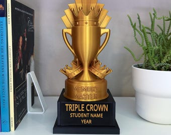CC Triple Crown Memory Master Trophy