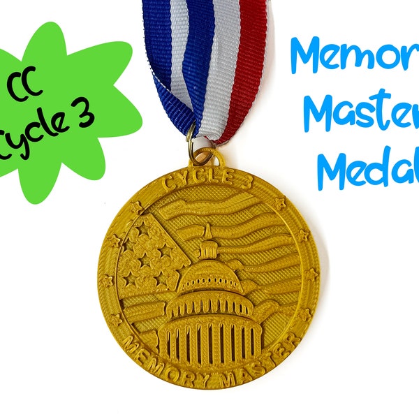 CC Cycle 3 Memory Master Medal